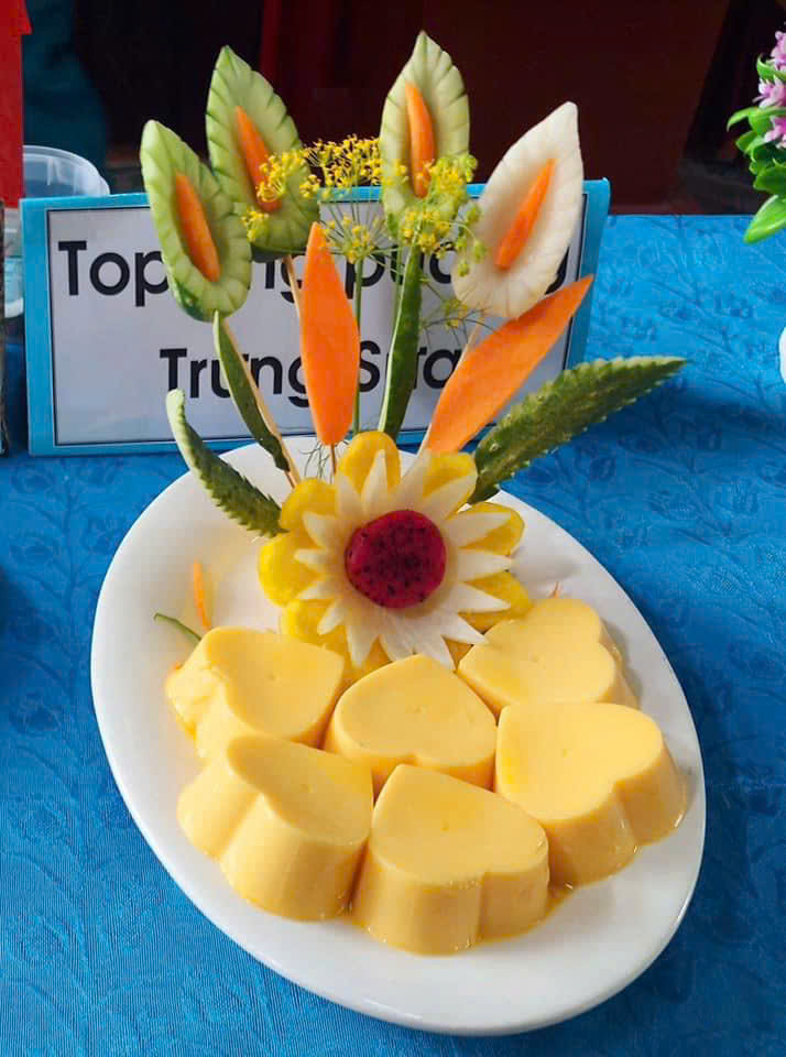 thực đơn bán trú tháng 10/2024