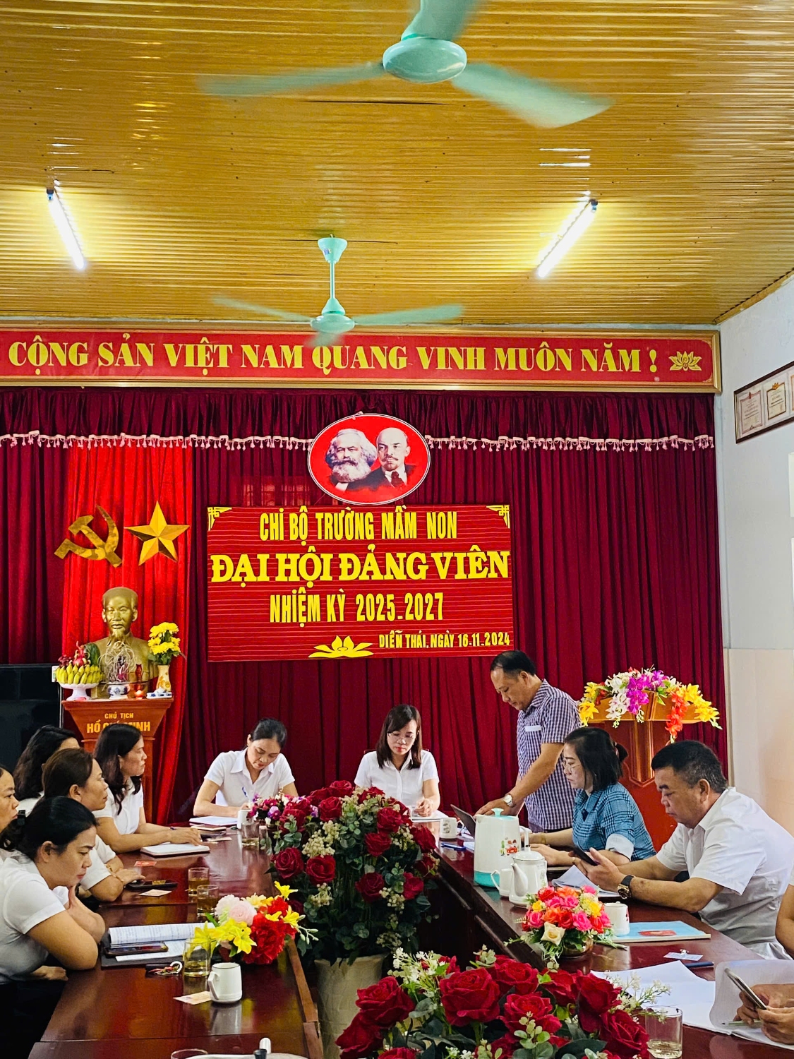 phát biểu chỉ đạo Bí thư đảng bộ